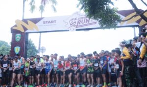 Ribuan Pelari Tumplak Blek Ramaikan Sumsel Run 2024 di JSC Palembang