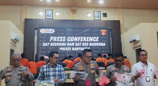 Pengungkapan Kasus Polres Banyuasin Sepanjang Juni: Dari Narkoba, Senjata Ilegal hingga Kekerasan Anak