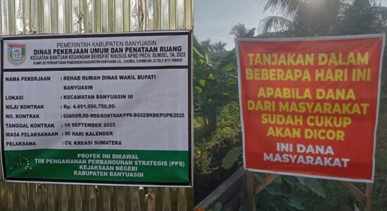 Aktivis Soroti Pembangunan di Banyuasin; Jangan Sampai Ada Ketimpangan!! 