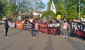 Gelar Mimbar Bebas, Aliansi Masyarakat Palembang Bergerak Peringati Hari Tani Nasional,