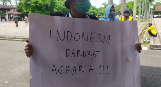 AKSI PERINGATAN HARI TANI NASIONAL Indonesia Darurat Agraria ! Massa Aksi Kecewa Dengan Jawaban DPRD