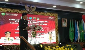 Jangan Arogan! Herman Deru Tegaskan Kepada 5 PJS Bupati di Sumsel