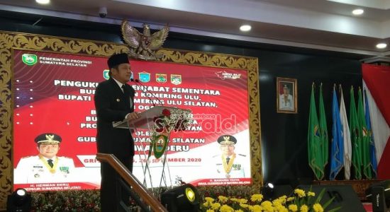 Jangan Arogan! Herman Deru Tegaskan Kepada 5 PJS Bupati di Sumsel