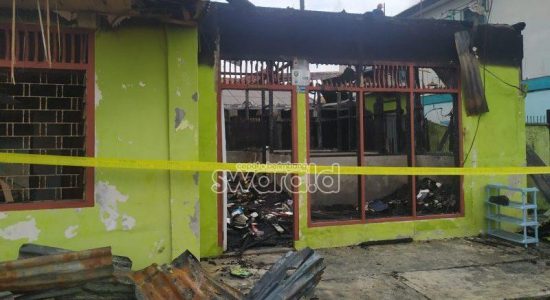 Lagi, Api Melahap 1 Rumah, Saksi : Akibat Konsleting Listrik.