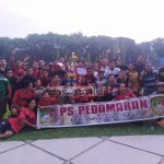 Champion! PS PEDAMARAN "Kota Tikar" Angkat Piala
