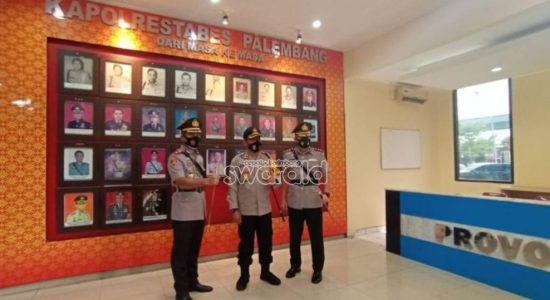 Sertijab di Mapolrestabes, Dua Kasat Akan Jabat Kapolres di Sumsel Sertijab di Mapolrestabes, Dua Kasat Akan Jabat Kapolres di Sumsel