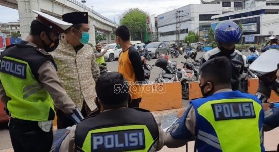 Belasan Pengendara Motor di Tilang Pada Hari Pertama Operasi Zebra Musi 2020