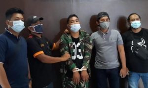 TNI Gadungan ! Septian Kini Diserahkan ke Polrestabes