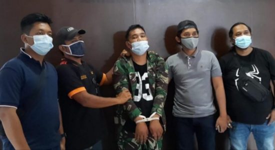 TNI Gadungan ! Septian Kini Diserahkan ke Polrestabes
