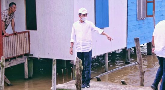 Jalan Sepanjang 30 Meter Amblas di Pulau Kemaro, RD : Berkisar 200 Juta !