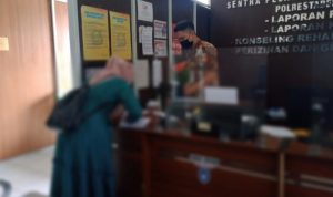 Melawan ! Pelaku Berhasil Dibikin Pontang-panting