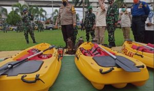 Meninjau Kesiapan Personel, Kombes Pol Irvan; Antisipasi Bencana Alam dan Karhutla