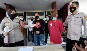 Terduga Begal Bersajam Ini Nyaris Tewas Diamuk Massa