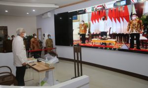 Wagub Mawardi Yahya Hadiri Musrenbangnas 2021 Secara Virtual