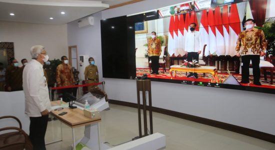 Wagub Mawardi Yahya Hadiri Musrenbangnas 2021 Secara Virtual