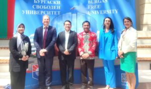 Merambah Eropa, UIN Raden Fatah teken MoU dengan Burgas Free University, Bulgaria