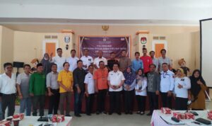 KPU Banyuasin Gelar Rapat Koordinasi Penyusunan Rencana DAPIL Pemilu 2024