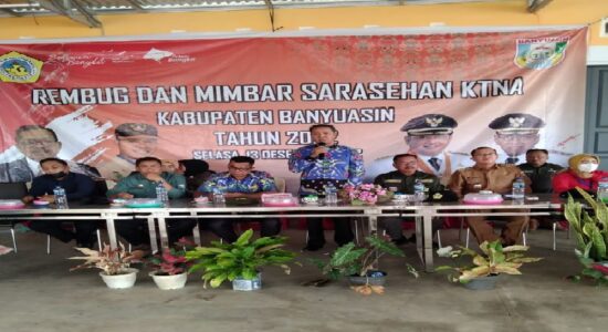 Dorong Kemajuan Petani, KTNA Banyuasin Gelar Rembug Dan Mimbar Sarasehan Tahun 2022