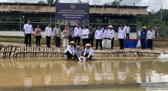 Kakanwil Ditjenpas Sumsel Resmikan Sarana Asimilasi dan Edukasi Lapas Banyuasin
