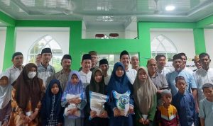 Peringatan Maulid Nabi, Angkatan Muda Kabah Muda Sumsel Bagikan Sembako