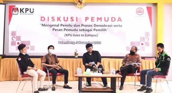 PGK Kota Palembang : Maksimalkan Partisipasi Pemuda Pemilih Pemula