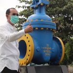 Walikota Palembang Resmikan Eks Gate Valve