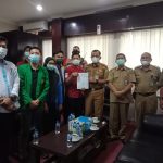 Tagih Janji Gubernur, Aliansi Mahasiswa Peduli Sumsel Datangi Kantor Pemprov