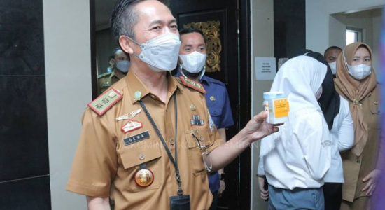 P4GN di Lingkungan Pemkot ; Ratu Dewa Tak Luput Dari Tes Urine