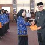 906 Tenaga Kesehatan Resmi Dilantik Oleh Pj Bupati Banyuasin