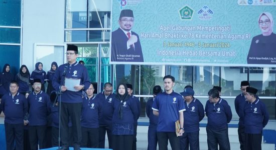 UIN Raden Fatah Palembang Gelar Apel Hari Amal Bhakti ke-78