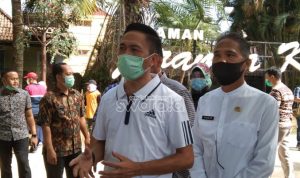 Tinjau Penataan Taman Pempek dan Taman Jeramba Karang, Sekda : Kerjasama dengan BRI
