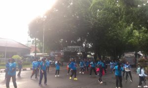 Minggu Pagi, PM Gelar Senam Rutin di Kawasan Kambang Iwak