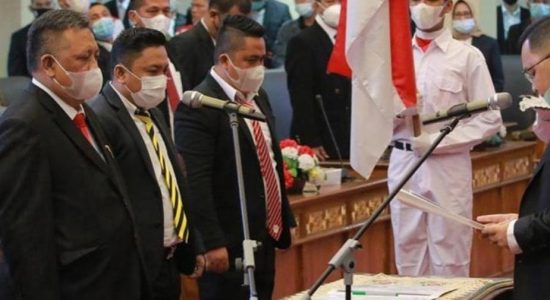 Pengukuhan Pengurus KONI Kota Palembang; Antoni Nurdin Optimis Berjaya di Porprov