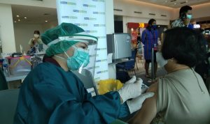 Dinkes Kota Palembang dan RS Siloam Bersinergi Vaksinasi Lansia