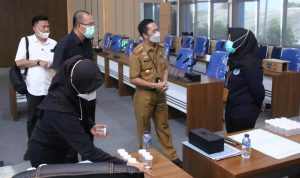 HUT PDAM Tirta Musi, RD Hadiahkan Tes Urine 618 Pegawai