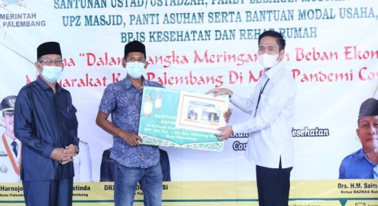 Jelang Idul Fitri, Pemkot Bagi Sembako Melalui Baznas