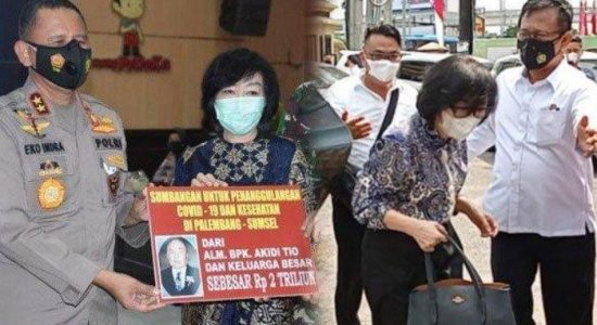 Anak Bungsu Akidi Tio Dijemput Penyidik Ditreskrimum Polda Sumsel