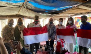 Sosialisasi Adaptasi Kebiasaan Baru di Kampung Nelayan Cilincing