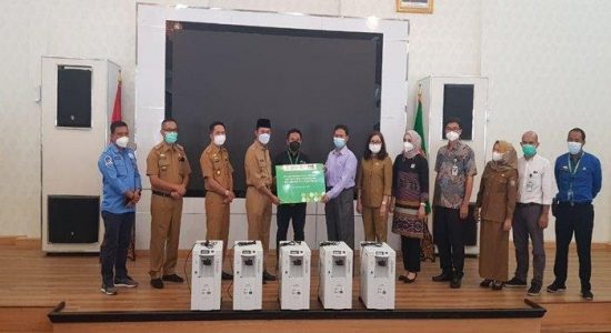 GoTo Group Sumbang Oksigen Konsentrator Untuk 5 RS di Palembang