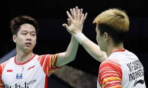 Taklukkan Pasangan Malaysia, Kevin/Marcus Melaju ke Babak Semi Final French Open 2021