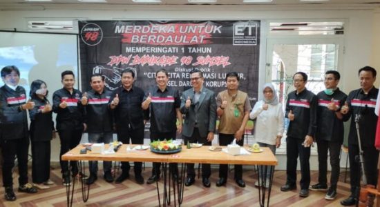 Satu Tahun Berdiri, Barikade 98 Gelar Diskusi Publik Soroti Korupsi Sumsel