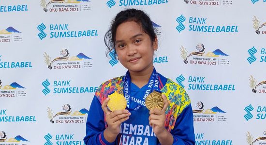 Bawa Pulang 2 Medali Emas, Inilah Alya; Atlet Muda Kebanggaan Kota Palembang