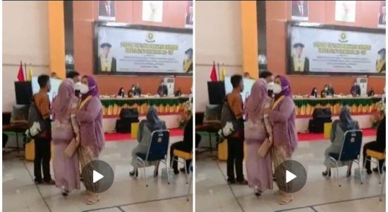 Mahasiswi Unsri Korban Dugaan Pelecehan Seksual  ‘Ngamuk’ di Acara Yudisium