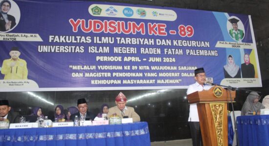 FITK UIN Raden Fatah 2024 Luluskan 375 Sarjana dan Magister pada Yudisium ke-89 FITK UIN Raden Fatah 2024 Luluskan 375 Sarjana dan Magister pada Yudisium ke-89