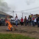 Dinilai Lakukan Money Politic, KPUD Banyuasin Digeruduk Aliansi Aktifis Peduli Demokrasi