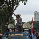 Ribuan Mahasiswa UIN RF Turun Aksi, Tolak Kenaikan Harga BBM