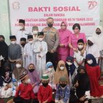 Sambut HUT Bhayangkara ke-76, Polrestabes Palembang adakan Bakti Sosial