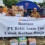 PT Bukit Asam (PTBA) Beri Bantuan untuk Korban Banjir di Sumsel