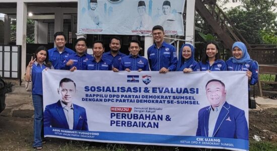 Bappilu-Da DPD Demokrat Sumsel Kunjungi DPC PD Banyuasin Sosialisasi Bacaleg