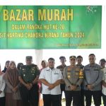 bazar-murah-0404-muara-enim HUT KE-78, Persit Kartika Chandra Kirana Kodim 0404/Muara Enim Gelar Bazar Murah